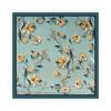 Women's Silk Scarf Large Square Scarf Fashion Floral Print Vintage Headscarf Faux Silk Satin Scarf