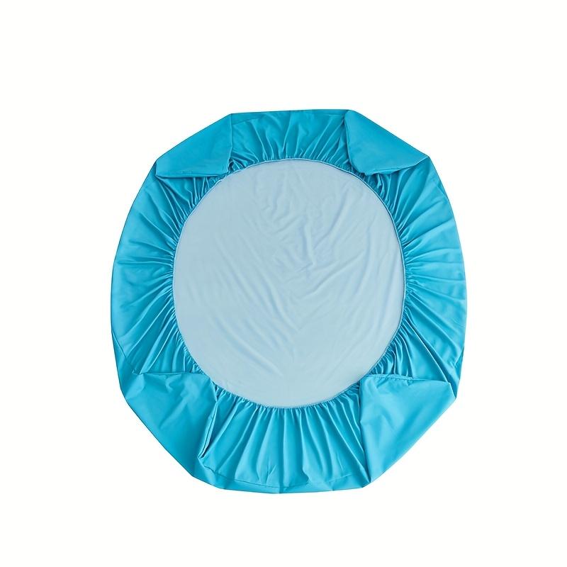 1pc Comfortable Solid Color Bedding, High Quality Fitted Sheet,30cm Deep Pocket Fitted Sheet, Easy To Machine Wash, Non-Slip Mattress Protector Cover