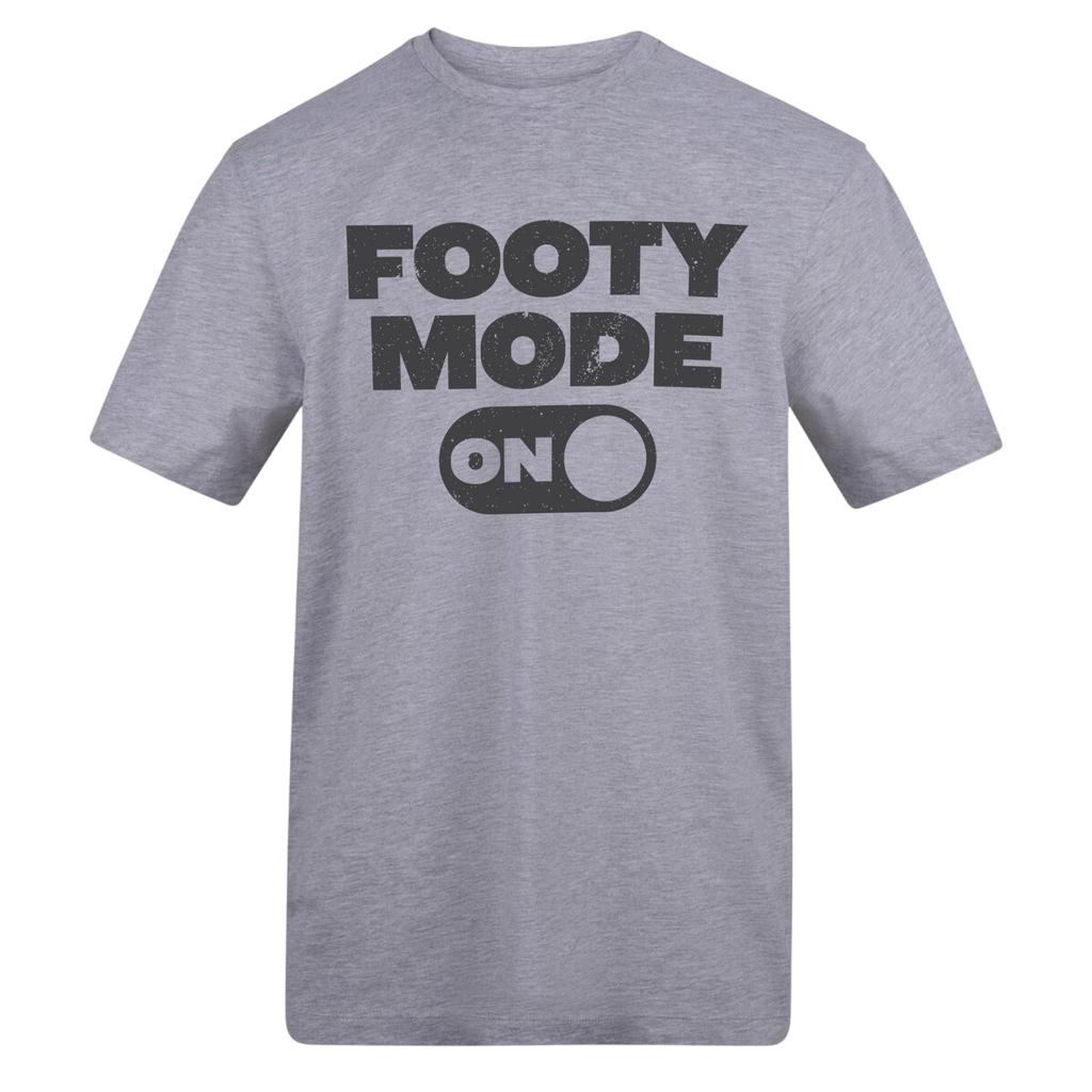AWD Mens Footy Mode On T-Shirt