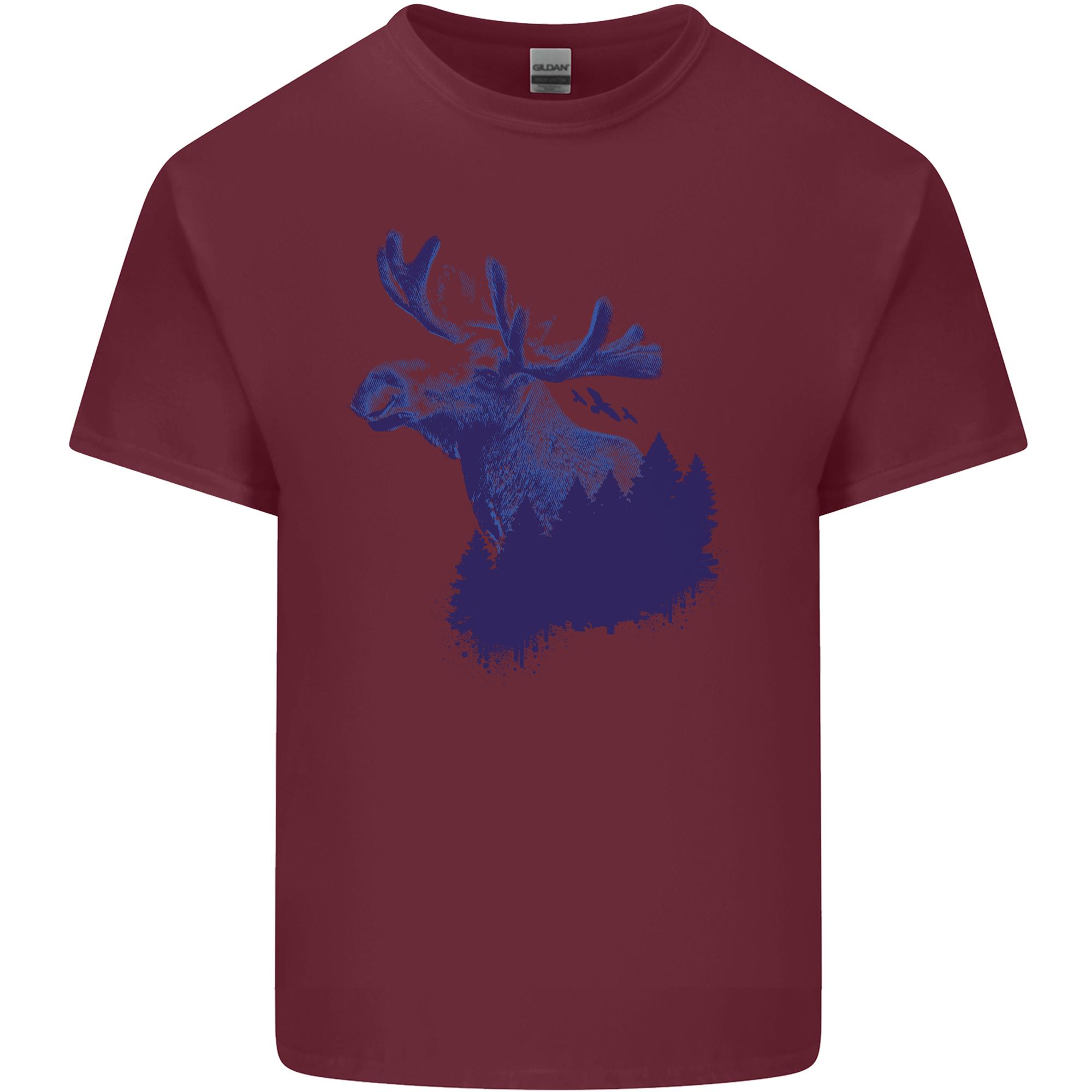 Moose Forest Ecology EnvironUnisext Unisexs Light Cotton TShirt S