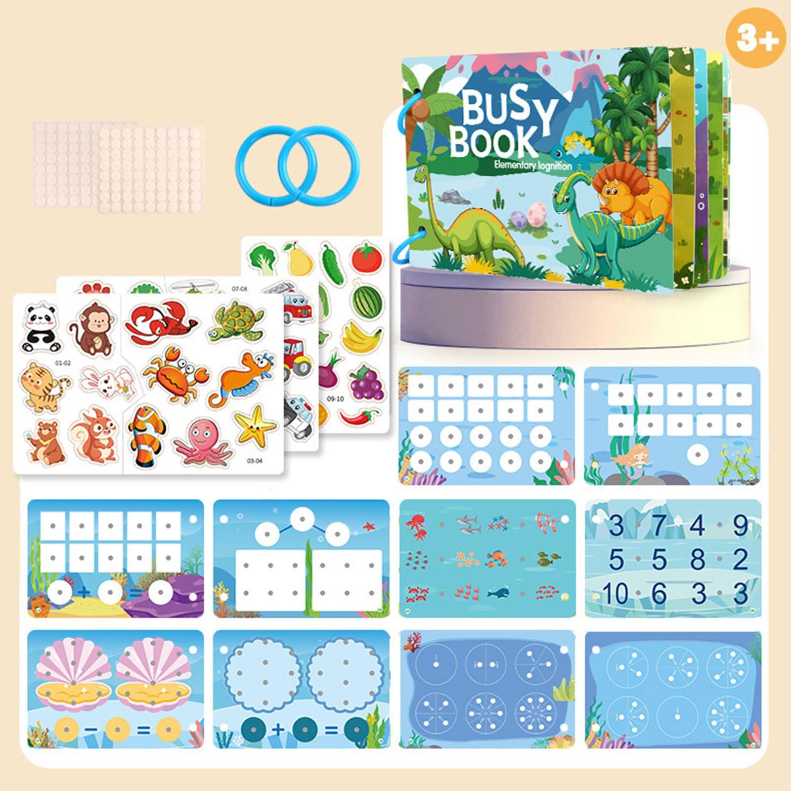 

Дорожные приключения для детей Книга Путешествие для малышей Сенсорные развивающие игрушки Дошкольное обучение Детский сад Развивающие занятия Игрушки для детей с особыми потребностями One Size