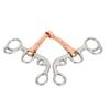 Stainless Steel Horse Snaffle Training Snaffle Bit Equestrian Equipment Supplies