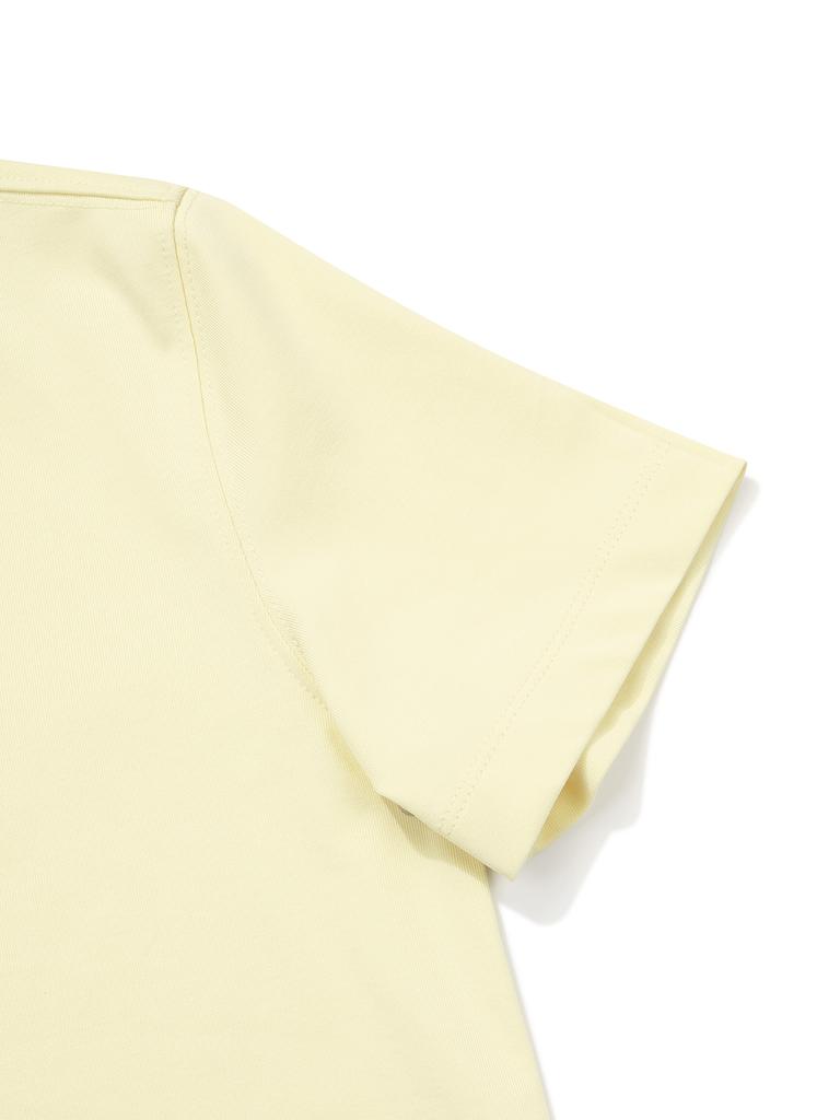 NORDISK Small Polar Bear Short Sleeve T-Shirt - W_Pastel Yellow