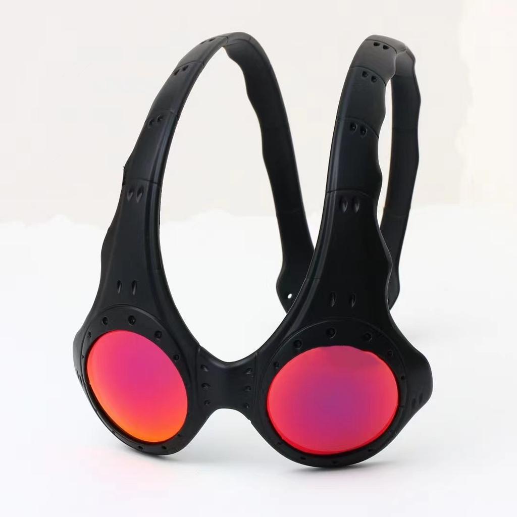 2026 Trend Metal Frame Anti-Blue Glasses Sports Sunglasses