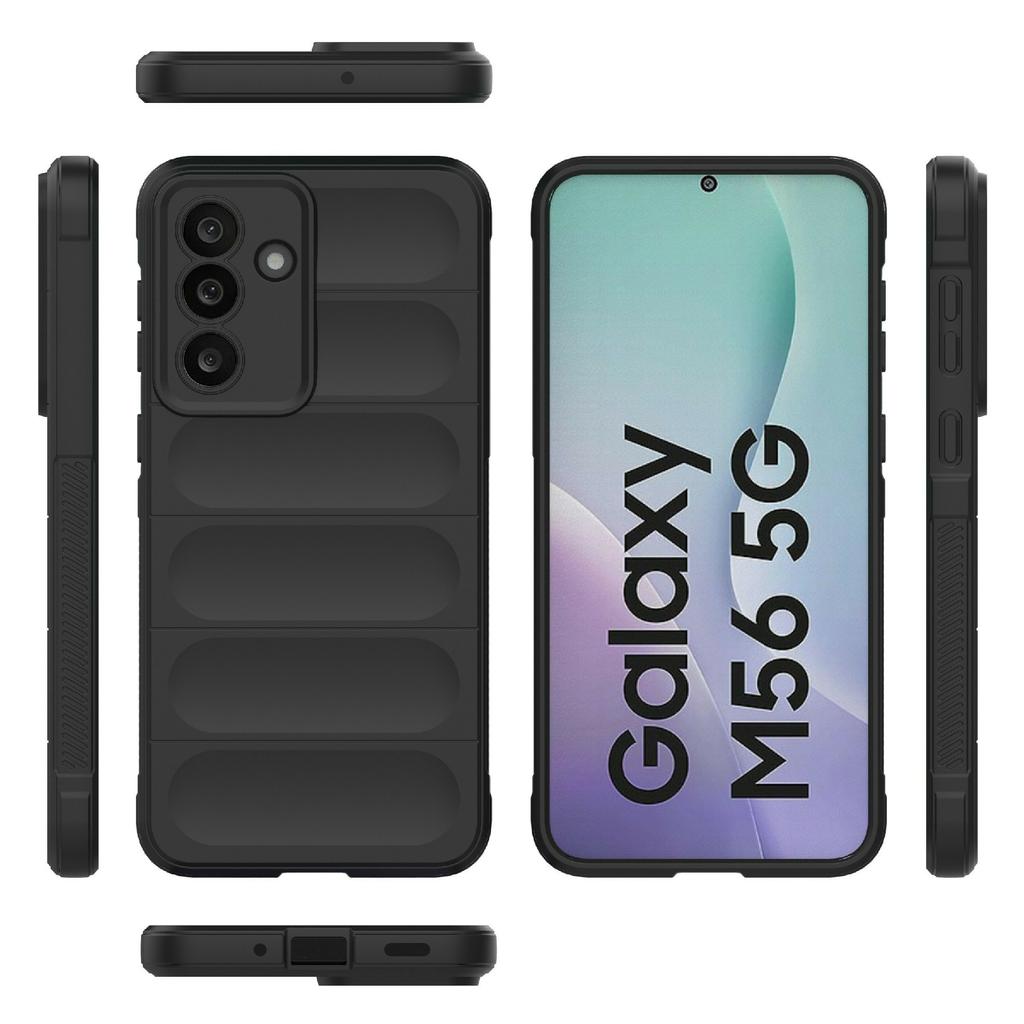 For Samsung Galaxy M56 5G Case Anti-Drop Soft TPU Rugged Phone Back Cover