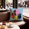 Cartoon Barbapapa Cushion Cover Decorative Cushions Covers Cover Sofa X Pillow  Piece X X Pillowcase