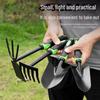 Garden Tool Set: Shovel, Digging Hoe, and Rake for Soil, Flowers & Vegetables