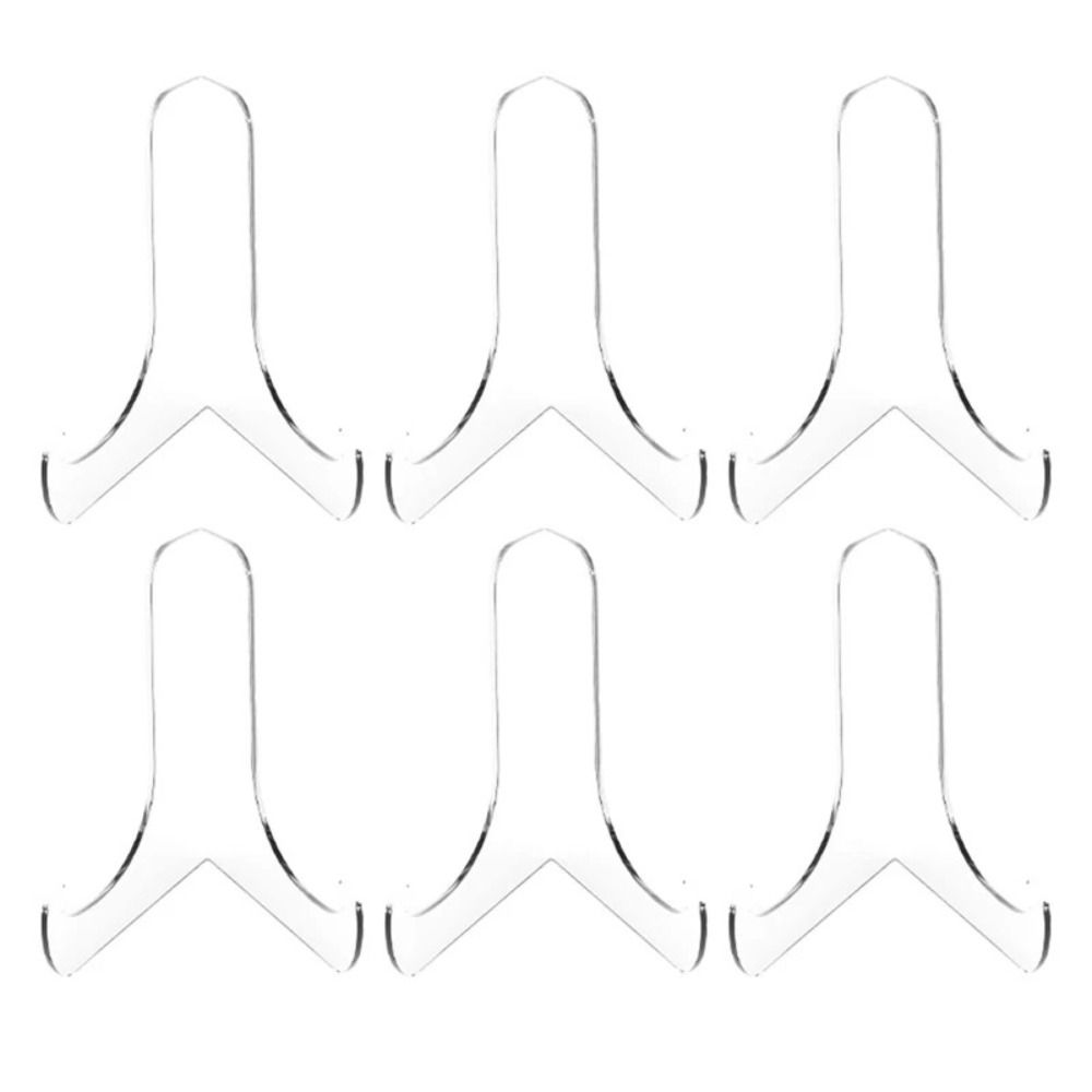 60-Degree Angle Display Easel Stand Acrylic Book Stand Easel Stand Flat Plate Stand  Picture Frame