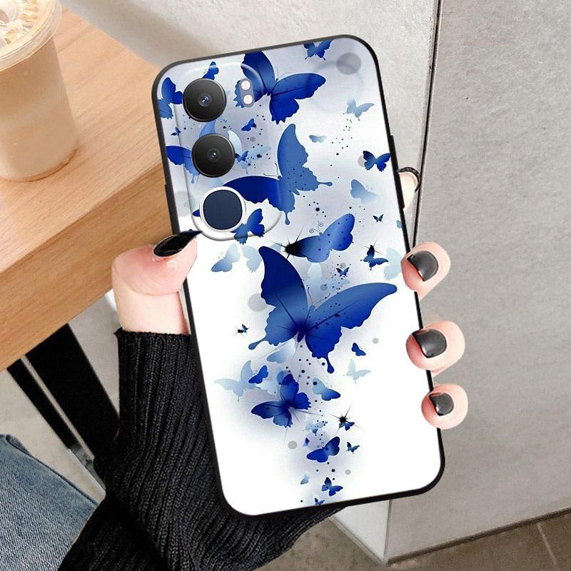 For VIVO Y19S 4G Phone Case Soft Silicone Back Cover Coque For VIVO Y 19 S Cases Black TPU Shockproof Fundas Shell Y19S Capa