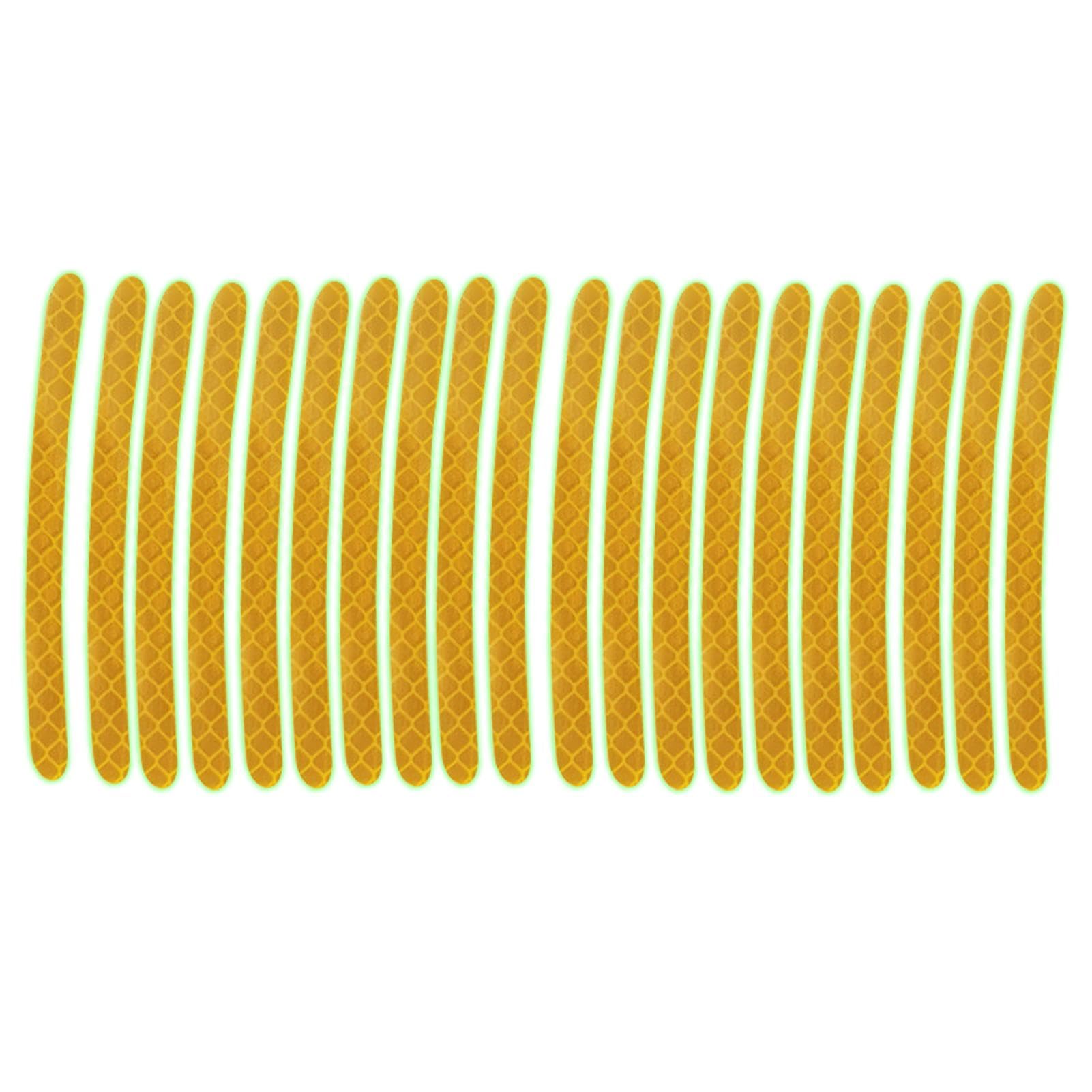 

Wheel Rim Decal Stripe, Car Wheel Sticker for Tire | 20 Car Tire Warning Please refer to the description жёлтый