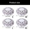 Removable Round Shape Pet Bed Cover For Dog Cats Waterproof And Machine Washable Polyester Fabric Soft Design