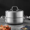 Meichu 28CM Stainless Steel Steamer & Hot Pot