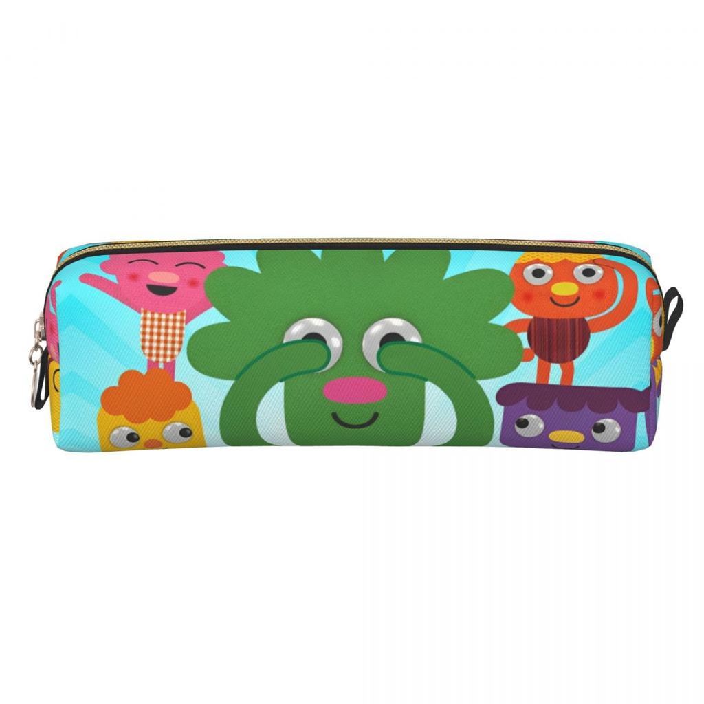 Trousse à crayons musicale Noodle & Pals Mignonne Boîte à stylos Sacs Étudiant Grande Rangement Bureau Fermeture éclair Trousse à crayons