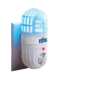 Bug Catcher Ultrasonic Mosquito Flying Insect Traps Compact Killer for Indoor Usage Universal White