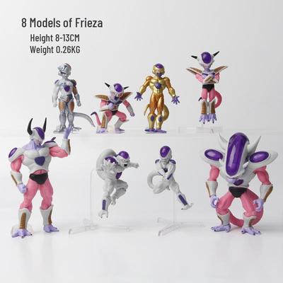 Figurine Dragon Ball: Toate Formele lui Frieza, Piccolo, Cell, Buu, Broly - Set de 8 Modele