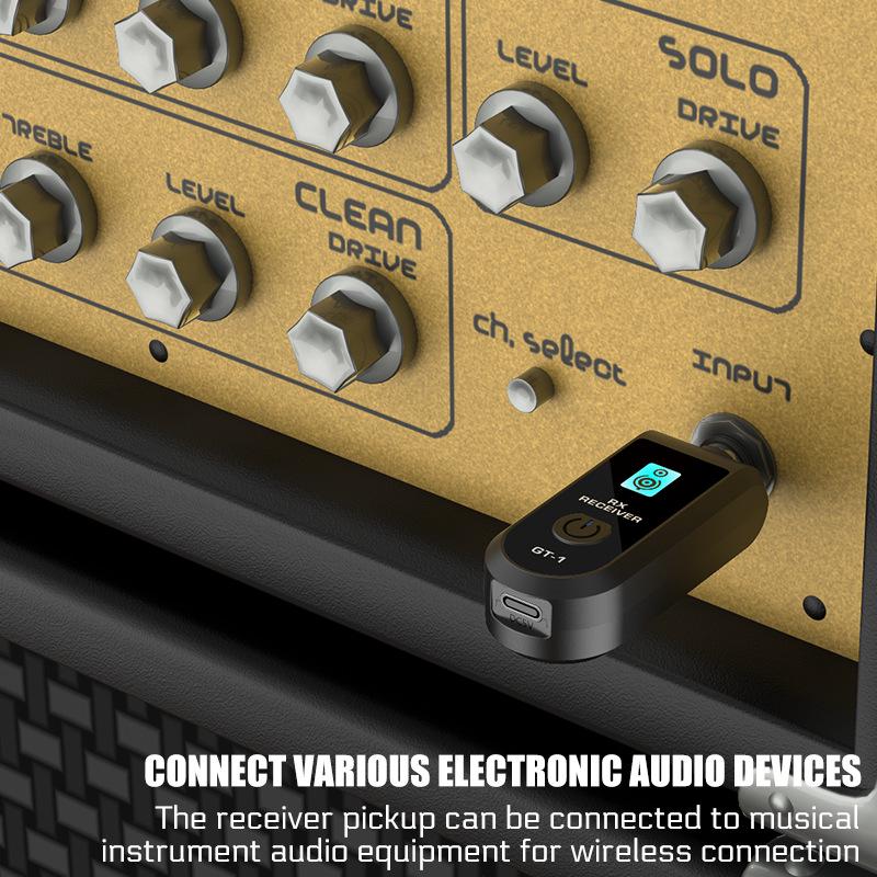 Wireless Converter for Handheld Electric Instruments: Guitar, Mic & More