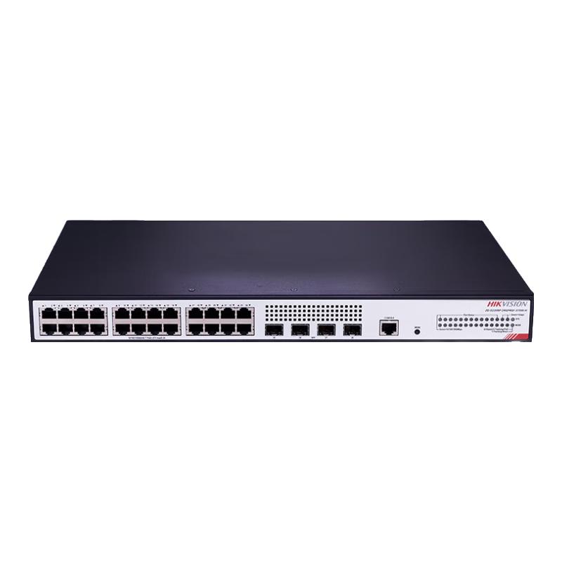 

HIKVISION 28-Port Gigabit Managed PoE Switch with Fiber Uplink