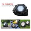Solar Stone Garden Light Waterproof Led Lamp With Sensor For Outdoor Decor