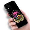 Hippie Mushroom Buddha Phone Case For Xiaomi Redmi Note 5 6 9T K20 K40 K50 Pro 7A 8A 9A 9C 9i 10A 10C A1 S2 Soft TPU Black Cover
