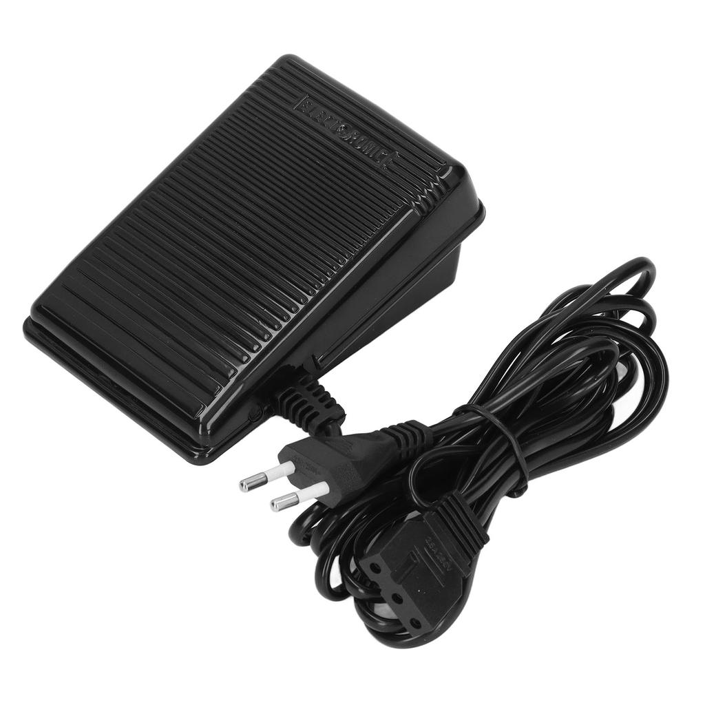 Sewing Machine Foot Pedal Flat 3 Holes Plastic Material Easy Replaceable Foot Pedal for Household Stitching