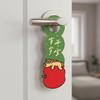 1 Pair Paper Horse Year Doorknob Pendant Chinese Style Carton Door Handle Pendant Decorative Cute Door Hanging Tag Entryway