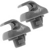 Interior Sun Visor Clips Sunvisor Retainer Clips Sunvisor Clip Replacement for Honda Civic CR-V Acura TSX RSX Replace#74437, 88217S04003ZA,
