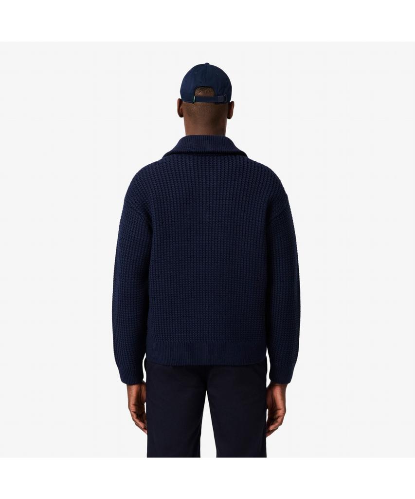 LACOSTE Men'S Curly Knit Collar Sweater Ah5205-55N 166