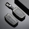 New Leather Car Key Case Full Cover Shell For Prius Camry Corolla CHR C-HR RAV4 Land Cruiser Prado Keychain Accessories