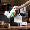 3-in-1 Kaffeemaschinen-Becherhalter mit Schlitzen für Strohhalme, Spender für Einwegbecher, Kaffeestation