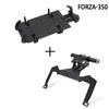 For Honda FOR Forza350 Forza125 Motorcycle FOR Forza-350 Forza-125 Phone Holder Stand GPS Navigator Plate Bracket 2020 2021 2022