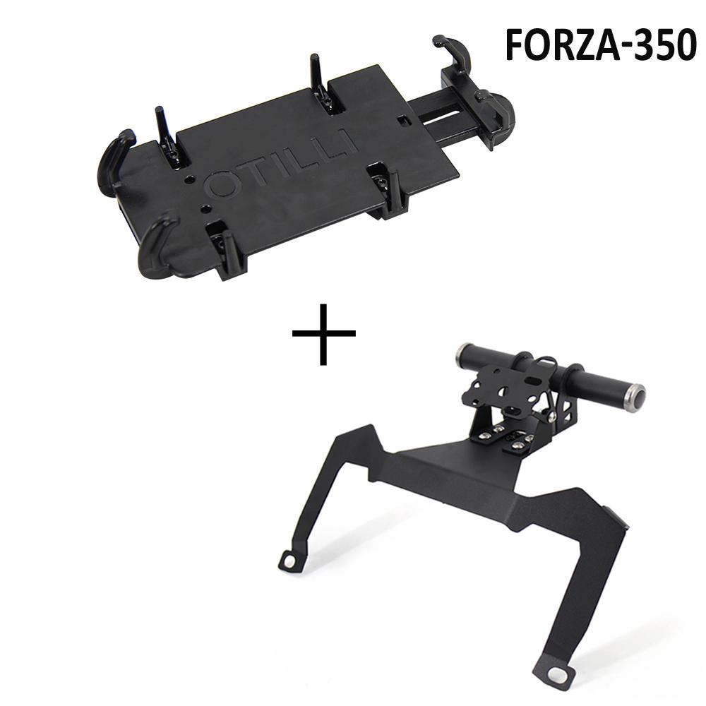 For Honda FOR Forza350 Forza125 Motorcycle FOR Forza-350 Forza-125 Phone Holder Stand GPS Navigator Plate Bracket 2020 2021 2022