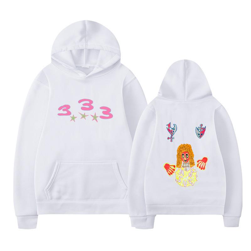 Autumn Winter Men's Hoodies Boys Harajuku Girls Hip Hop Pullover Fancy Music Gift Casual Loose Comfortable Sweatshirt