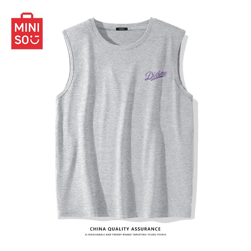 MINISO Men's Mountain Series Loose-Fit Cotton Tank Top