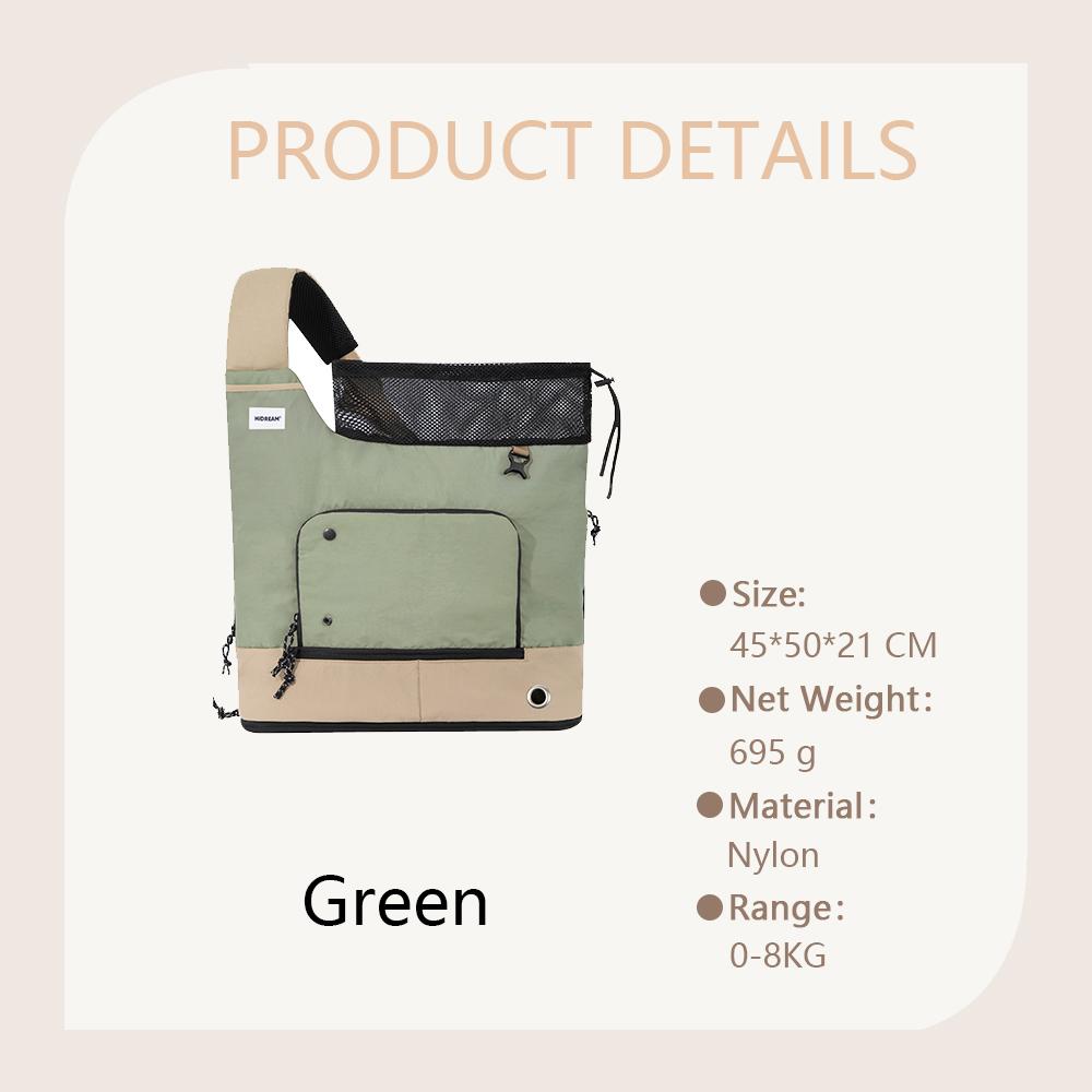 

Oblique Shoulder Pet Travel Backpacks Pet Outdoor Travel Backpack For Cats Breathable Portable Supplies Cat Carrier Bag
