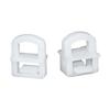 30 Bucăți Cleme Plastic pentru Perdele Camion cu Inele Cataramă Nituri Feronerie Scripete Drept Compatibile cu Fm500 Auman Dongfeng J6 Perdea Laterală
