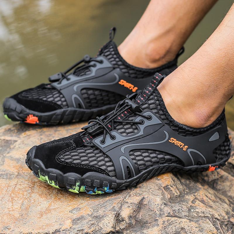 Hiking Trekking Sneakers Men Quick Dry Water Sports Shoes Aqua Shoes Non-slip Breathable Outdoor Casual Shoes