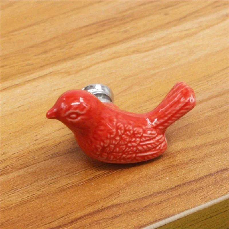 Keramik Friedenstaube Schubladengriffe 3D Cartoon Vogel Schrank Schrankgriffe Neuheit Kreativ Mode Möbelgriffe Beschläge