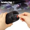 Carbon Fiber Blocking Car Key Bag Anti-Theft Signal Magnetic Case, Shielding Anti-Scan Key Protector Holder 1PCS B0Q4