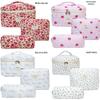 2023 Floral Cute Cotton Makeup & Toiletry Bag - Small, Fresh, Portable Storage Case