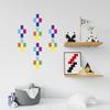 2000PCS 10 Colors Self-adhesive Stickers Multi-color Colored Stickers Office Colored Labels