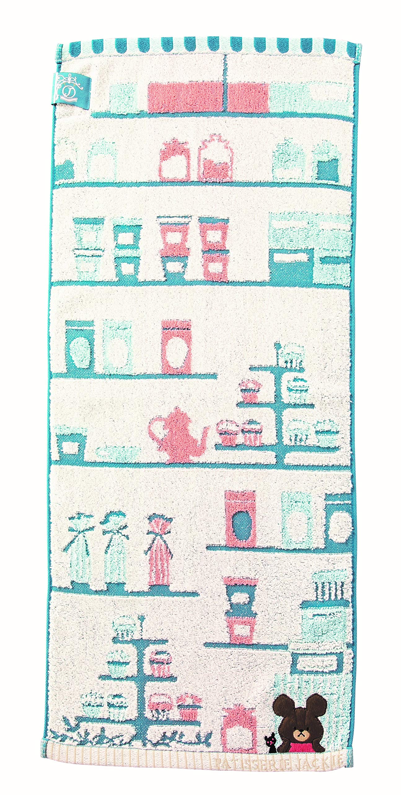 

Marushin Bath 60 x 120 Patisserie 4335001200 Towel, The Bears School, cm, Jackie, 100% Cotton,