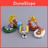 Adorable Tom And Jerry Sleep Figure Children's Toy Model 5pcs Diy Material