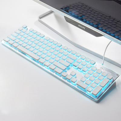 Teclado e mouse sem fio 104 teclas à prova d'água teclado e mouse gamer kit membrana fina para combos de teclado e mouse