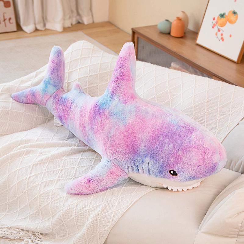 Shark Plush Pillow Toy - Soft Simulation Sleeping Doll & Sofa Cushion