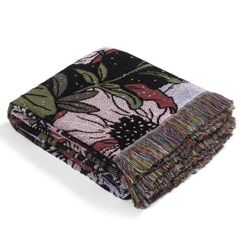 Outdoor Picnic Cloth Camping Blanket Sofa Blanket Indian Blanket Warm Blanket Nap Blanket
