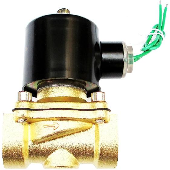 3/4 inch 24V AC Brass Electric Solenoid Valve NPT Gas Water Air Normally Closed