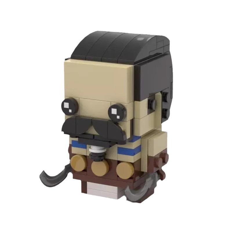 Khal Drogo A Song of Ice and Fired Harvey Dent Brickheadz Building Blocks Sets DIY Assembled Model for Kids Adults Birthday Gift