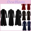 Men's Steampunk Retro Jacket Gothic Victorian Frog Coat Halloween Costume Manyi Fashion