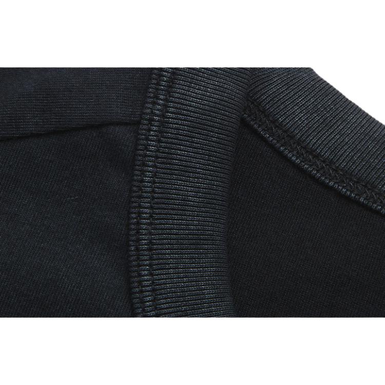 Li Ning Basketball Series Letter Round Neck Comfortable Breathable Versatile Casual Vest Men tops Black AVSU741-1