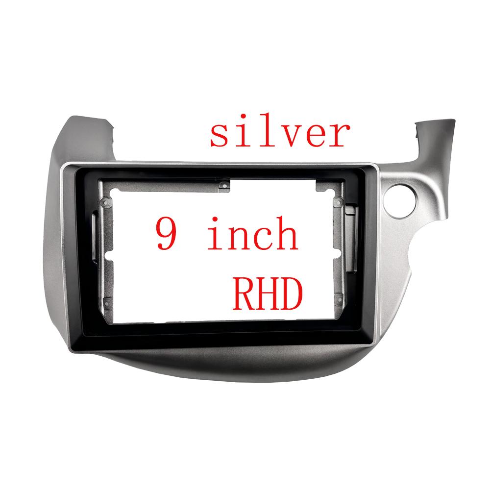 2 DIN 9 Inch Car Frame Fascia Adapter For Honda Fit Jazz 2008-2013 Android Radio Dash Fitting Panel Kit 9 inch